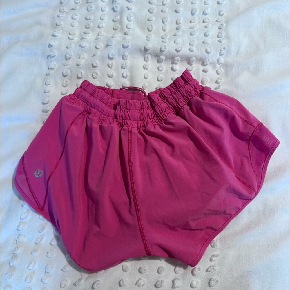 Lululemon Athletica Pink Athletic Shorts